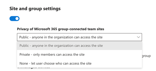 Using sensitivity labels with SharePoint sites, Microsoft Teams, and M365 groups &#8211; Part 1