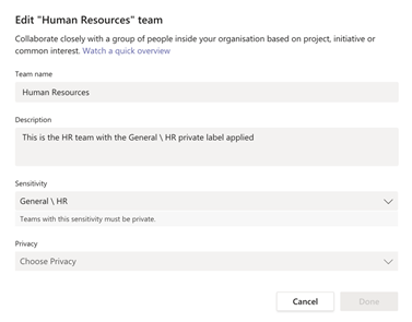 Using sensitivity labels with SharePoint sites, Microsoft Teams, and M365 groups – Part 2