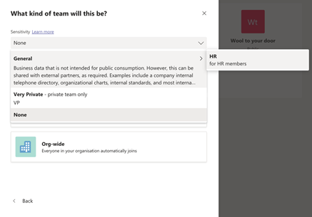 Using sensitivity labels with SharePoint sites, Microsoft Teams, and M365 groups – Part 2