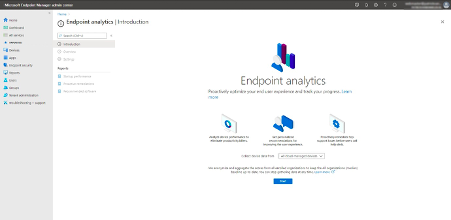  Collecting data Endpoint analytics