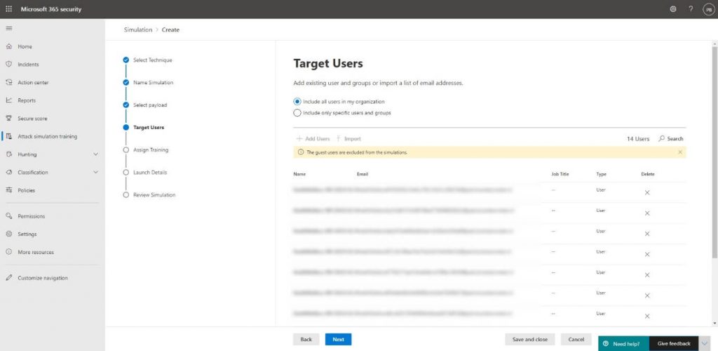 How to train your users against threats with Attack Simulation Training