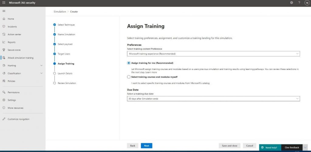 How to train your users against threats with Attack Simulation Training