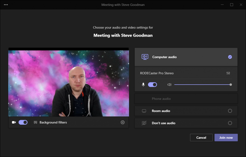 Teams gets a new meeting join experience 
